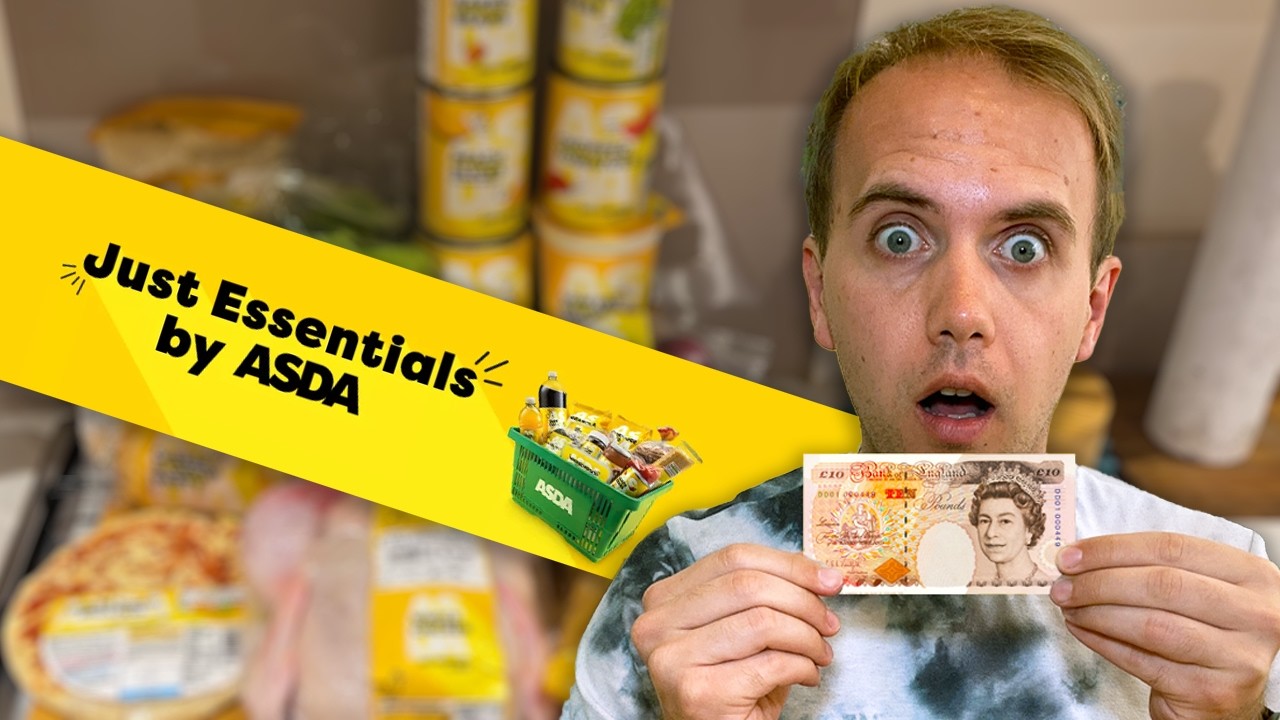 Как долго я смогу прожить на 10 фунтов стерлингов в пакете продуктов питания Asda Essentials?