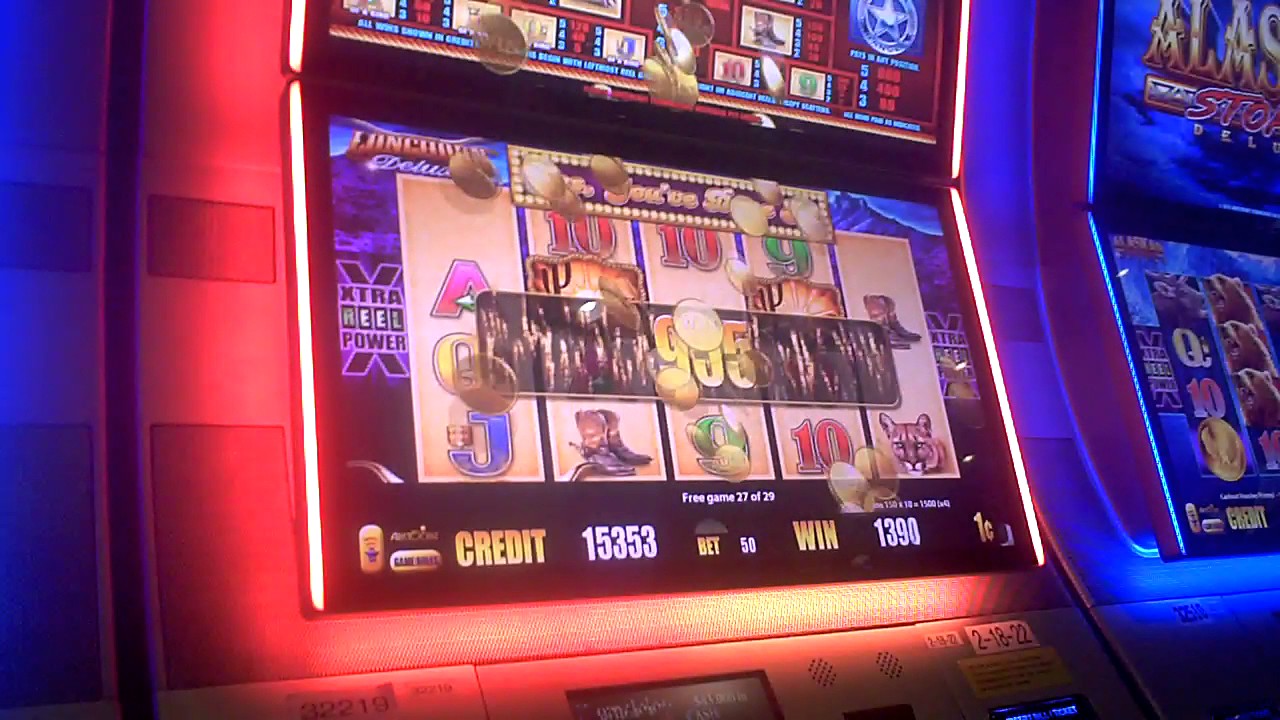 Longhorn Deluxe Slot Machine BIG WIN Bonus