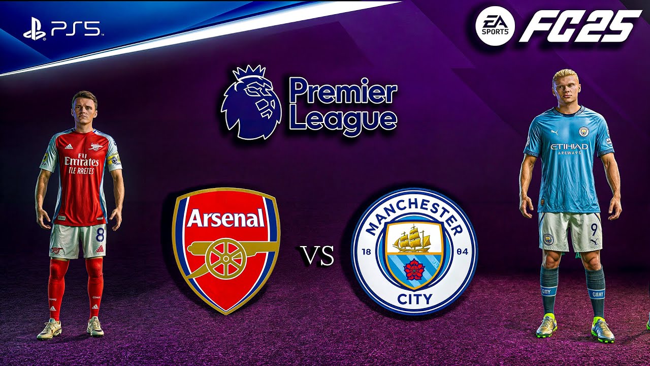 FC 25 - Arsenal vs. Man City | Premier League 24/25 Amazing Match at Emirates Stadium | PS5&trade; [4K60]
