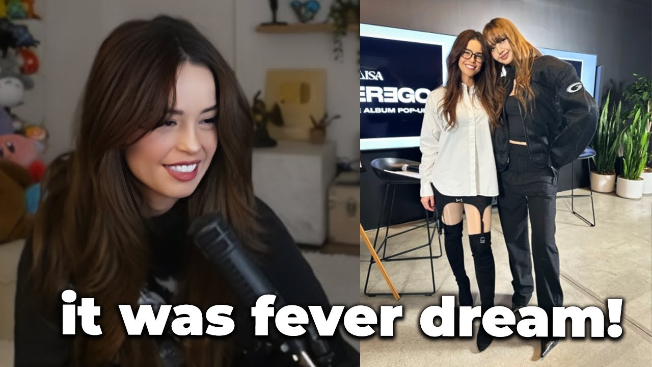 Valkyrae Could Not Believe She Met LISA
