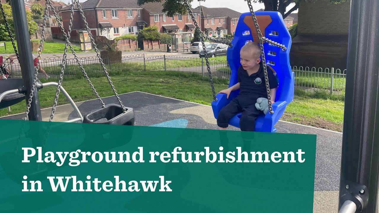 Playground refurbishment in Whitehawk brings joy for Noah