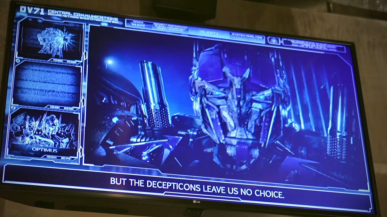 Transformers Queue Video: Universal Studios Hollywood