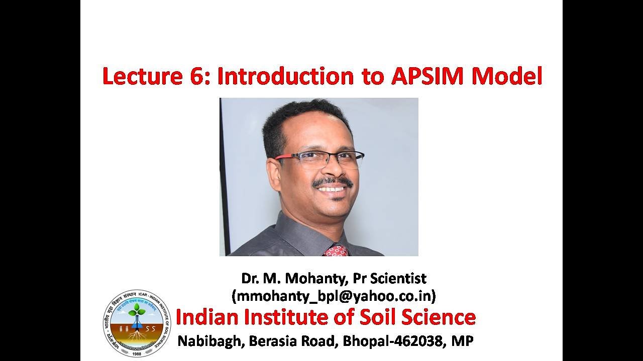 APSIM model: An introduction