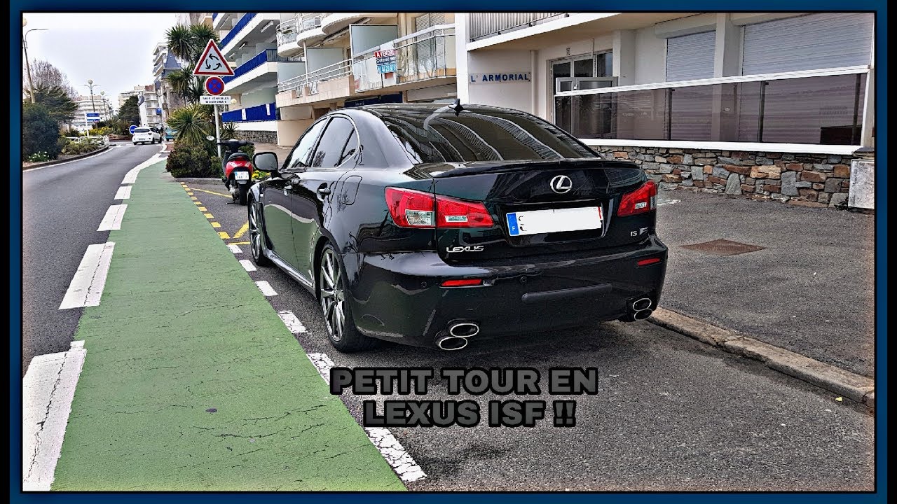 UN PETIT TOUR EN LEXUS ISF !!!😱😁 LE V8 FRAPPE COMME LA FOUDRE !! 😏