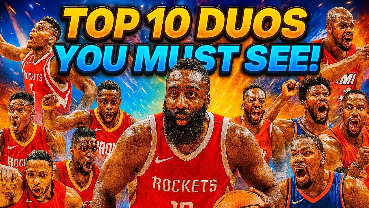 10 лучших дуэтов Джеймса Хардена, которые вы должны увидеть 🏀🔥