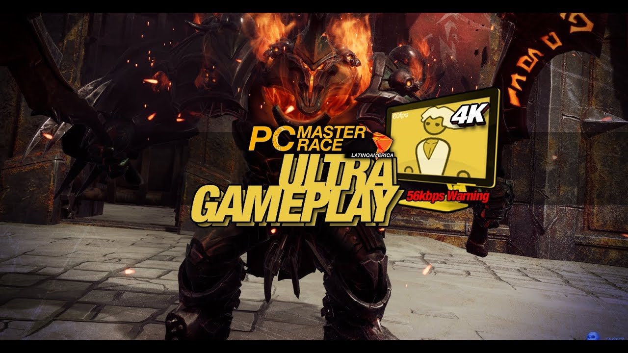 Ultra Gameplay - Darksiders 3 [Wrath Boss Fight] [4K]