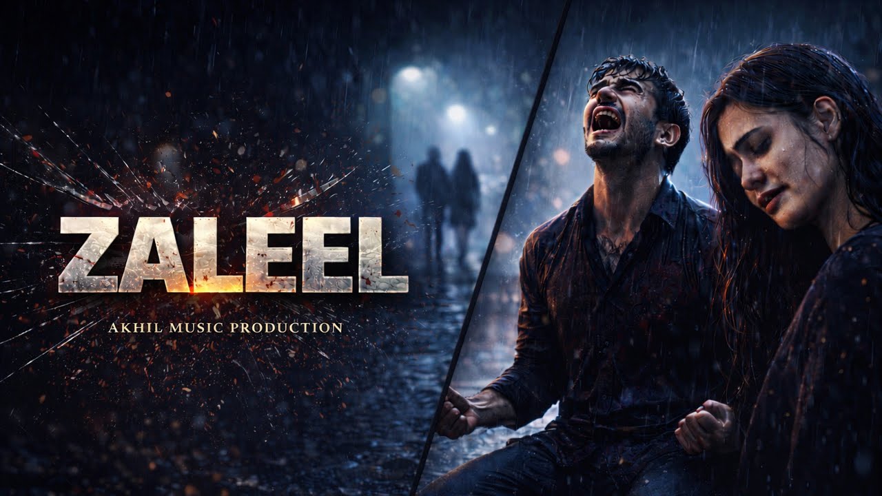 ZALEEL (Official Video) | Rula Dene Wala Gaana 💔 | New Hindi Sad Song | B Praak Vibe