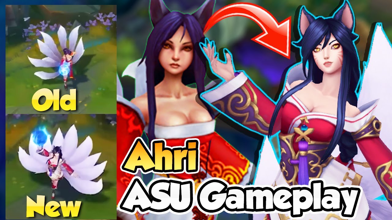 New Ahri is THE BEST VISUAL UPDATE Riot has EVER done. | Ahri ASU PBE Gameplay | Erick Dota