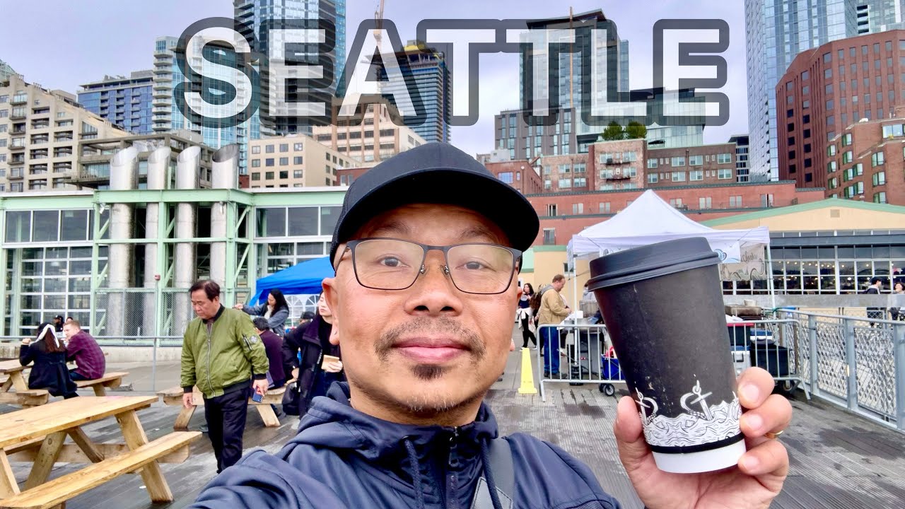 Seattle Pike Place Market | Seattle Waterfront Visual Update | Walk & Talk 1-28-24 ☕️✌️