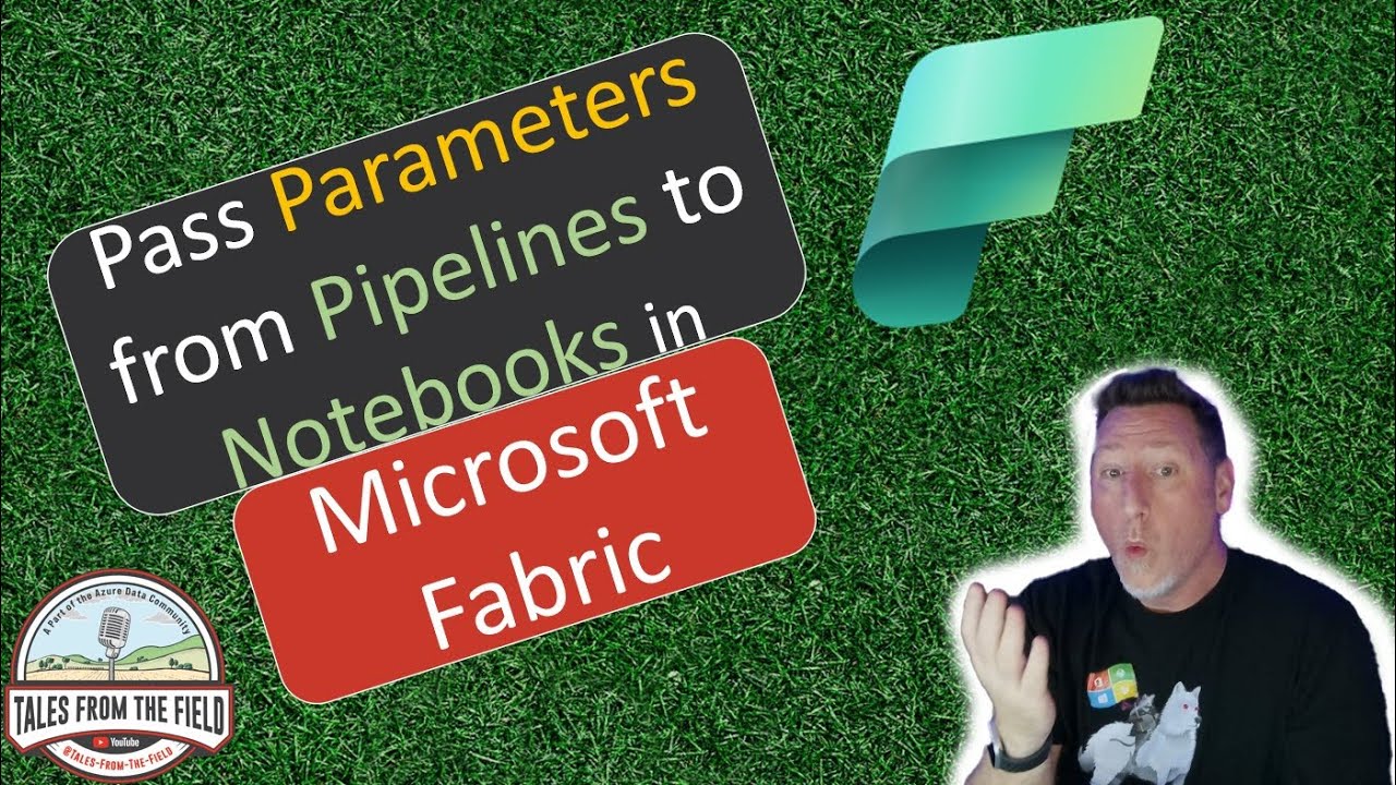 Как передавать параметры из конвейеров в блокноты в Microsoft Fabric!