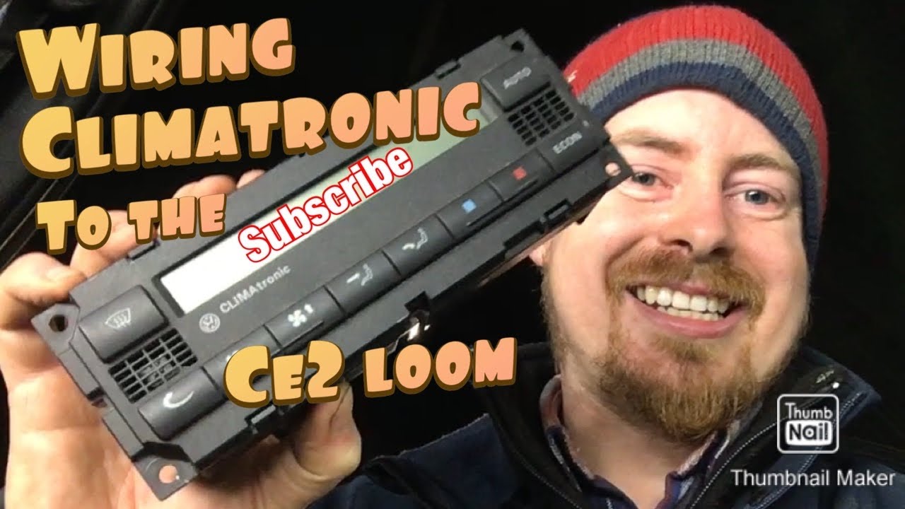 Ep39 Wiring the climatronic to the ce2/corrado loom