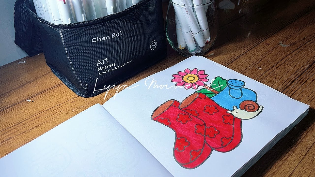  Coloring by Mood | Slow Days Are Beautiful 