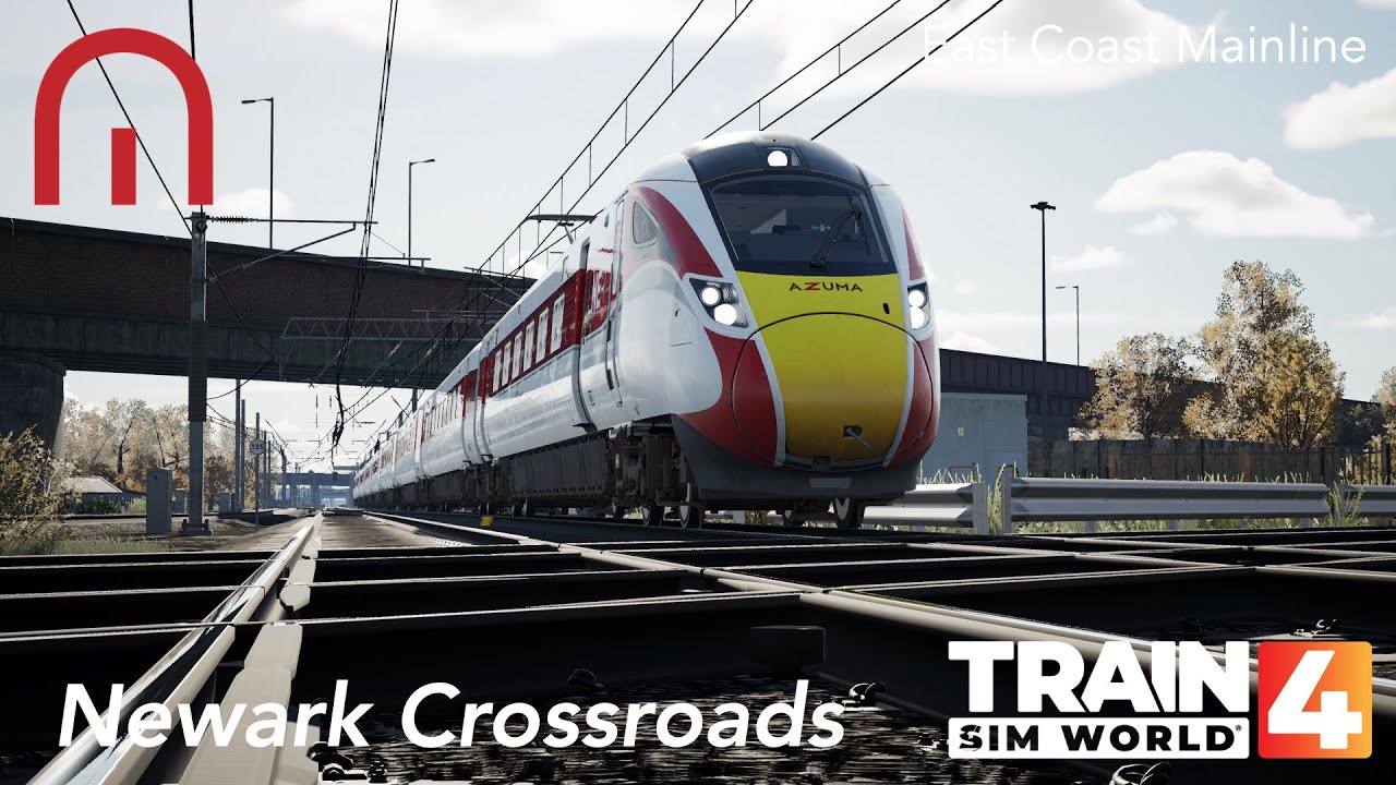 Train Sim World 4 - Azuma over the Newark Crossroads
