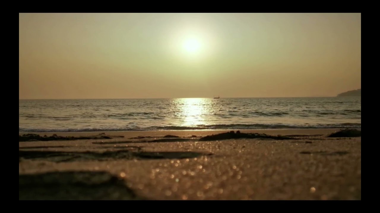 Beach background video - beach ambiance