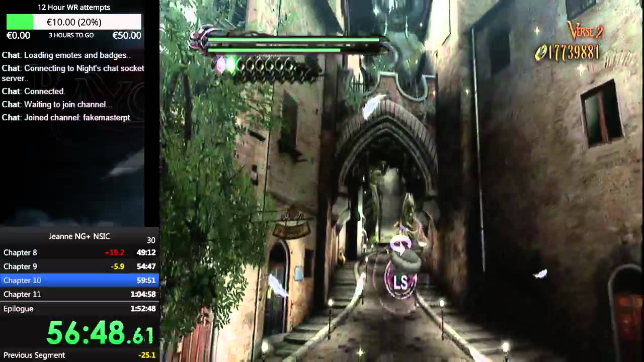 [WR] - Bayonetta NG+ - Non Stop Infinite Climax - 1:51:43