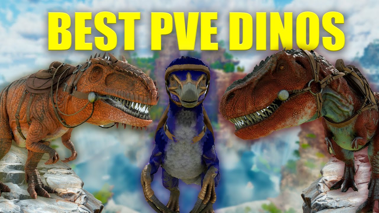 ARK TOP 10 BEST PVE CREATURE IN ARK ASCENDED