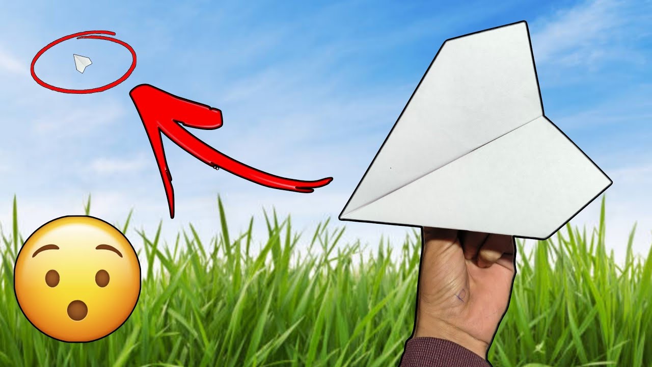How to make a paper airplane