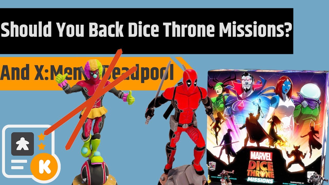 Should You Back Dice Throne X: Men & Missions?