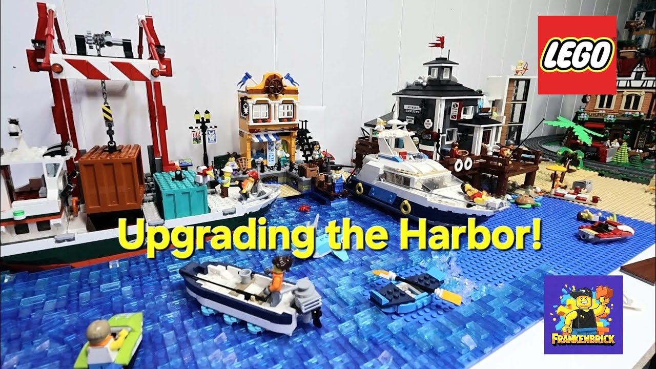 Upgrading the Lego City Harbor!