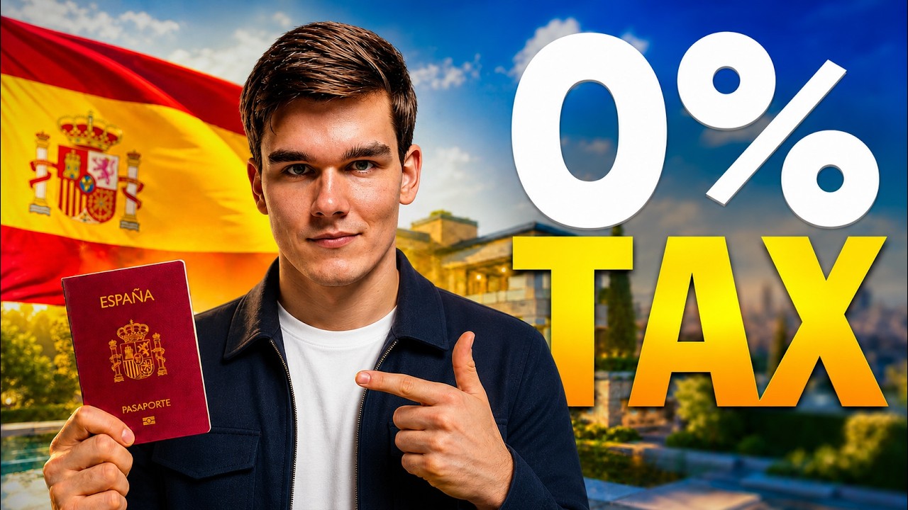 How to Pay 0% Tax in Spain (Legally) 🇪🇸 | The Beckham Law Explained