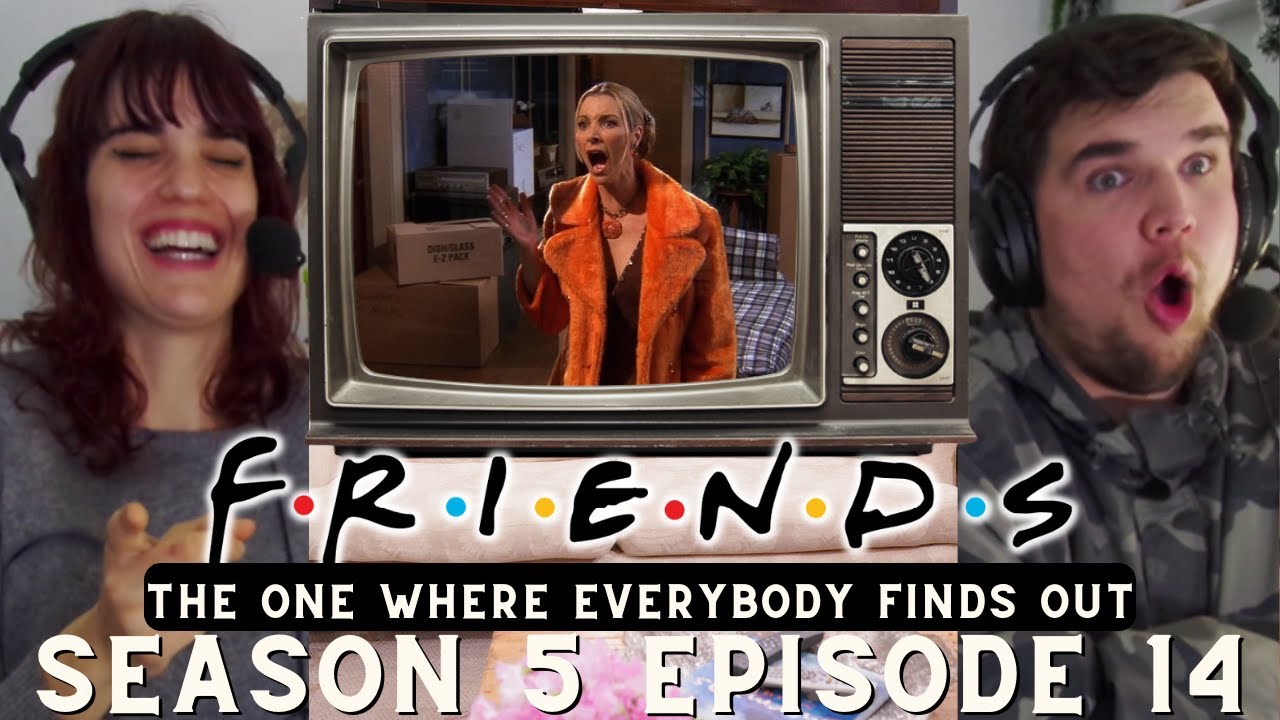 FIRST TIME WATCHING FRIENDS SEASON 5 EPISODE 14 ''The One Where Everybody Finds Out''