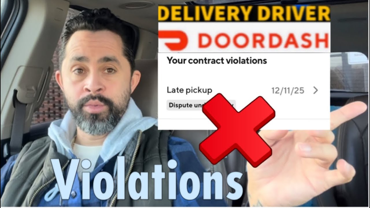 Ошибка DoorDash, приводящая к «нарушению контракта». Никогда не получайте уведомления о нарушении...