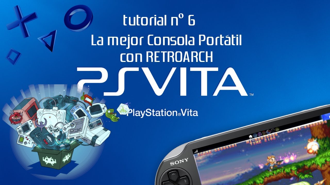 🛠️🎮 PS VITA y RETROARCH la mejor Retro Consola Portátil 🛠️🎮
