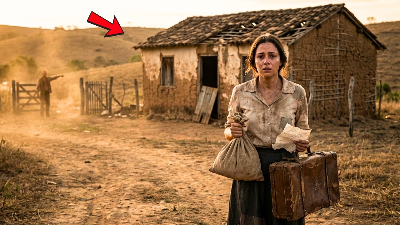 Viúva é EXPULSA e jogada pra fora… mas encontra uma TAPERA isolada… e o que tem lá dentro ninguém