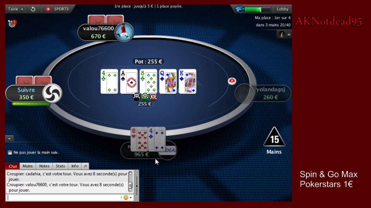 Comment gagner un Spin and Go Max sur Pokerstars ?