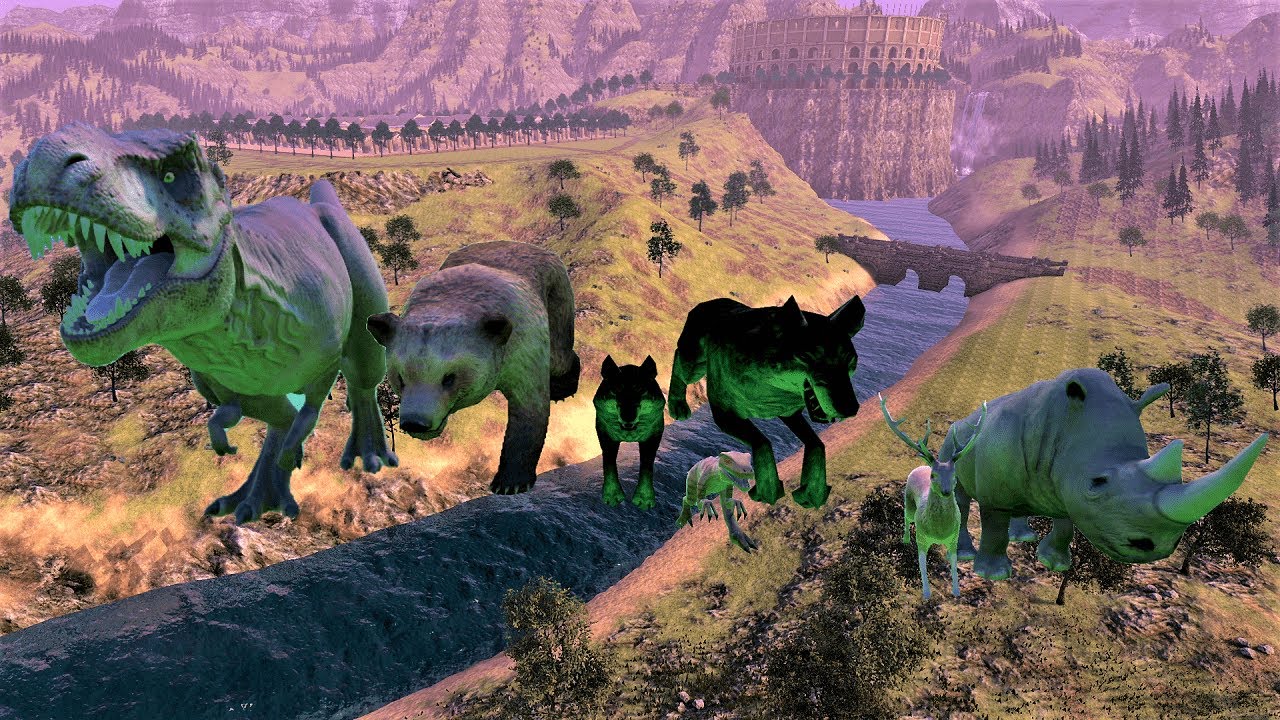 Speed ​​race. Riverside course! | Ultimate Epic Battle Simulator【UEBS】