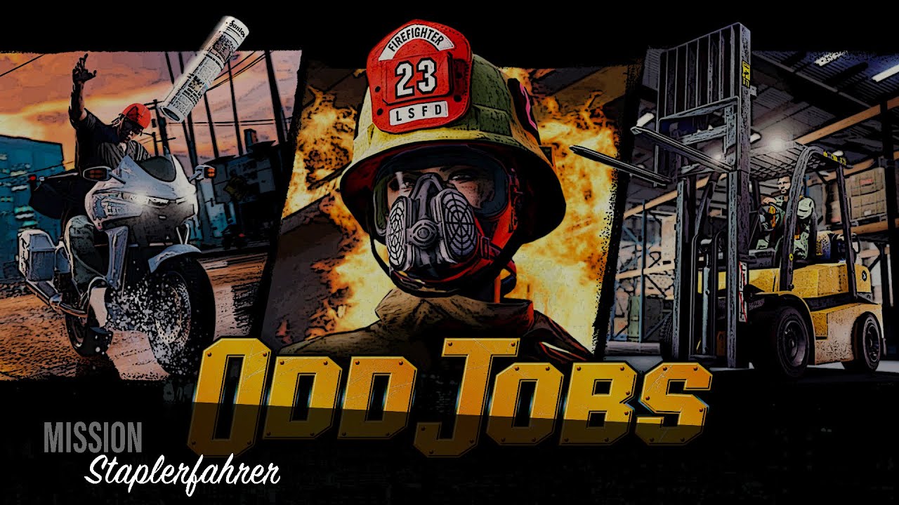 GTA Online: Odd Job - Staplerfahrer