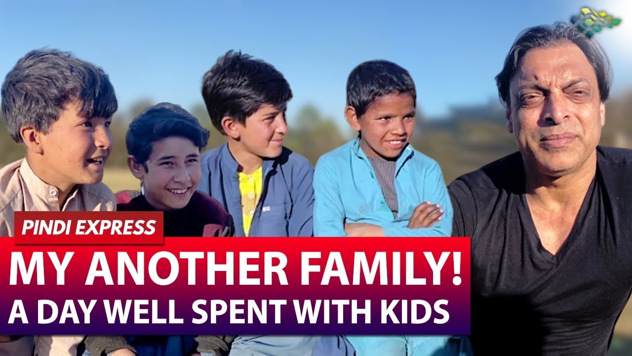 My Another Family | A Day Well Spent With Kids | Shoaib Akhtar
