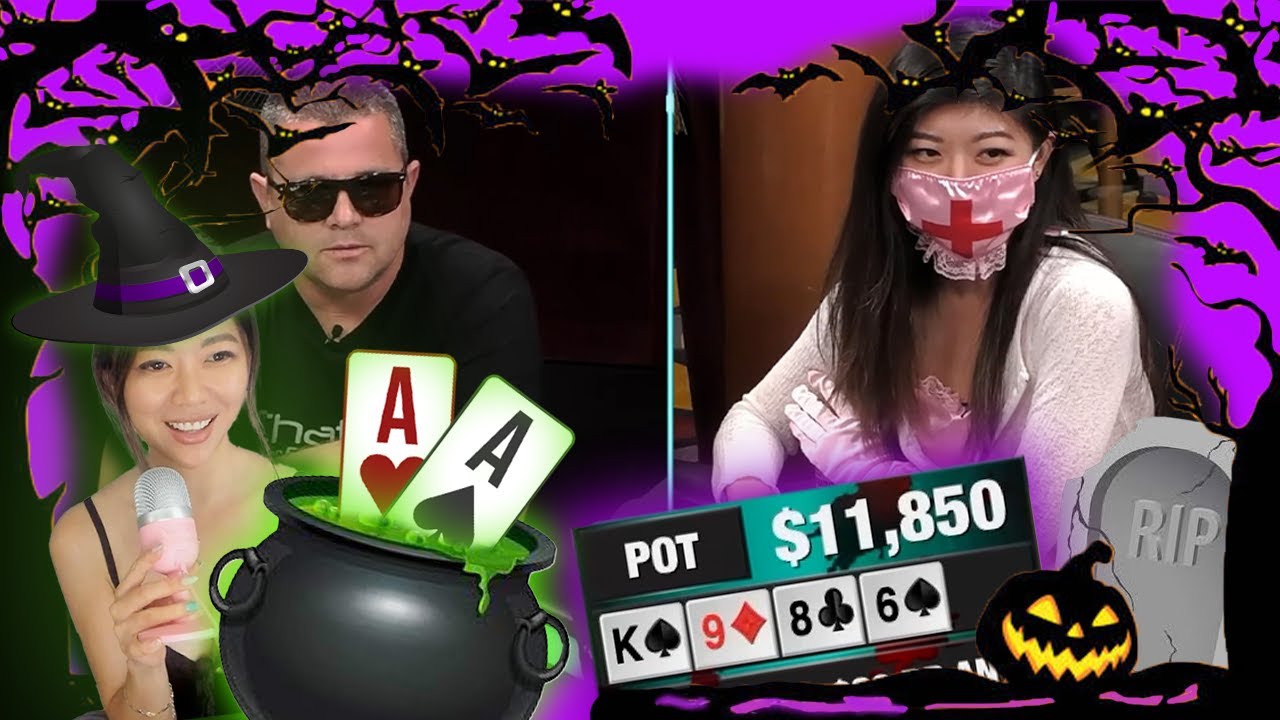 💀R.I.P Aces?!⚰️|👻Spooky High-Stakes Poker👻| No Limit Texas Hold'em 