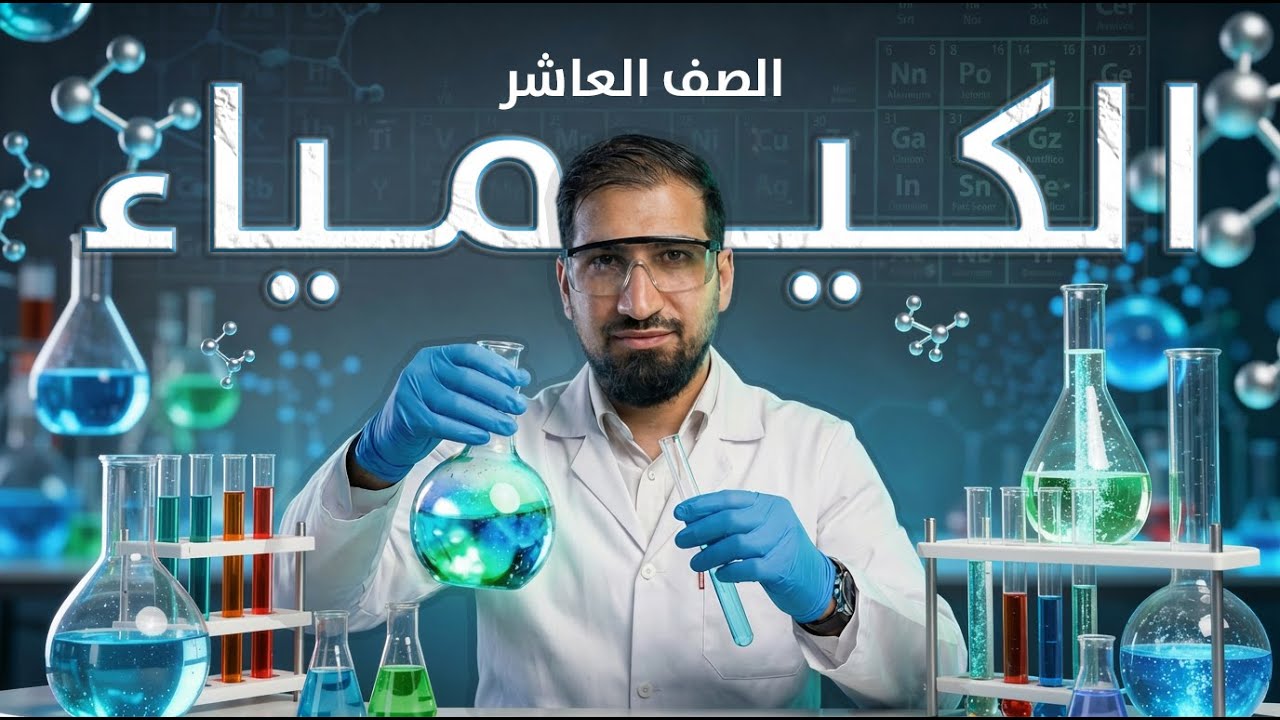الكيمياء | أنواع التفاعلات الكيميائية – تفاعل الاحتراق | الأستاذ سعد زاهر | الصف العاشر