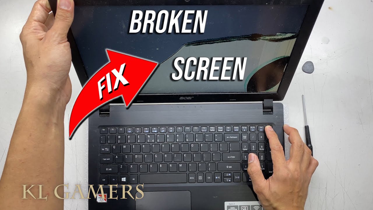 acer Aspire 3 A315-21 series Notebook Model N17Q3 Change Repair Replace Broken LCD Screen