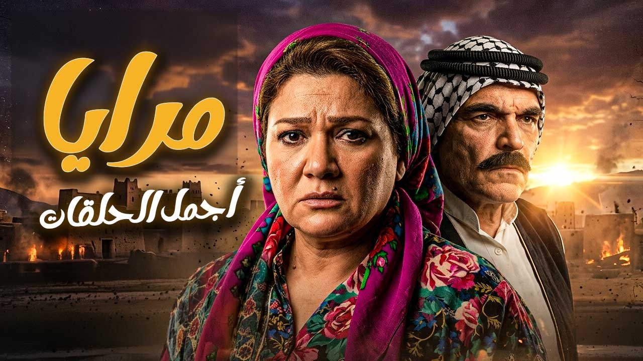 اجمل حلقات مرايا ـ لما تكتشف انه مرتك مرضعة نص شباب الضيعة