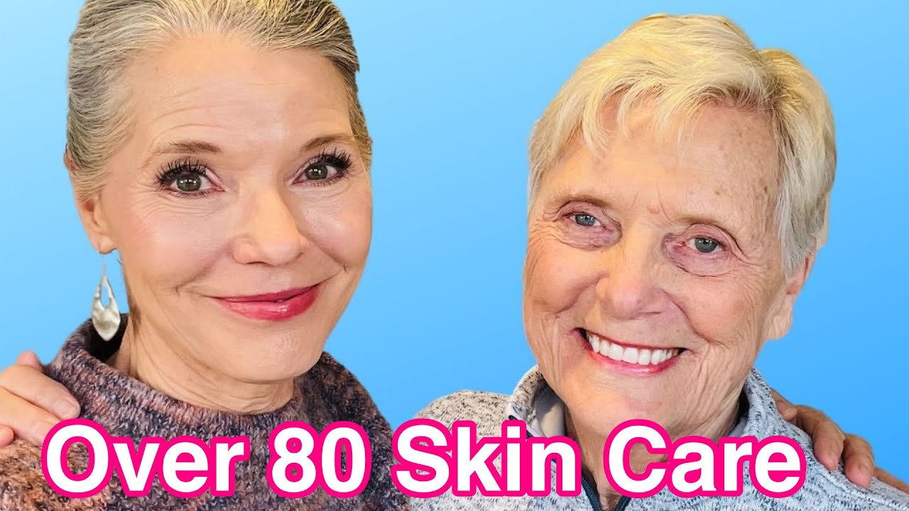 BEGINNER AM/PM SKINCARE ROUTINE | VERY DRY, MATURE SKIN | ANTI AGING OVER 80!