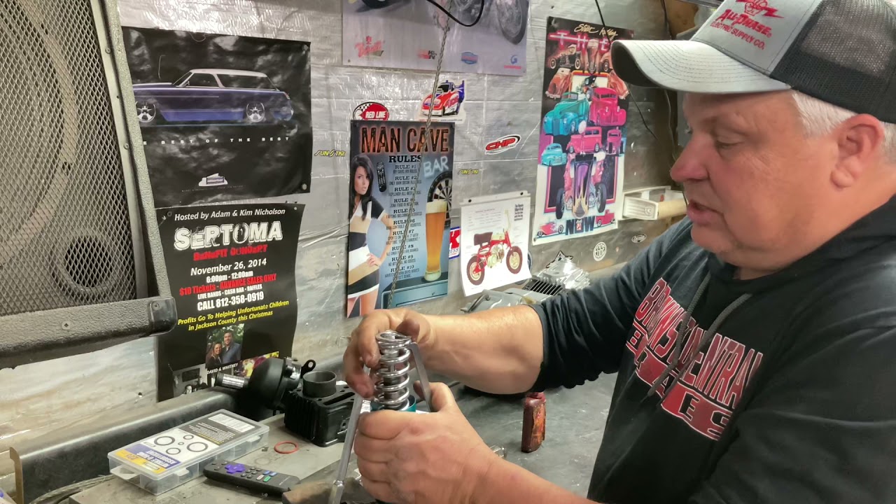 Dratv shock disassembly /assembly tricks and tools for Honda ct70