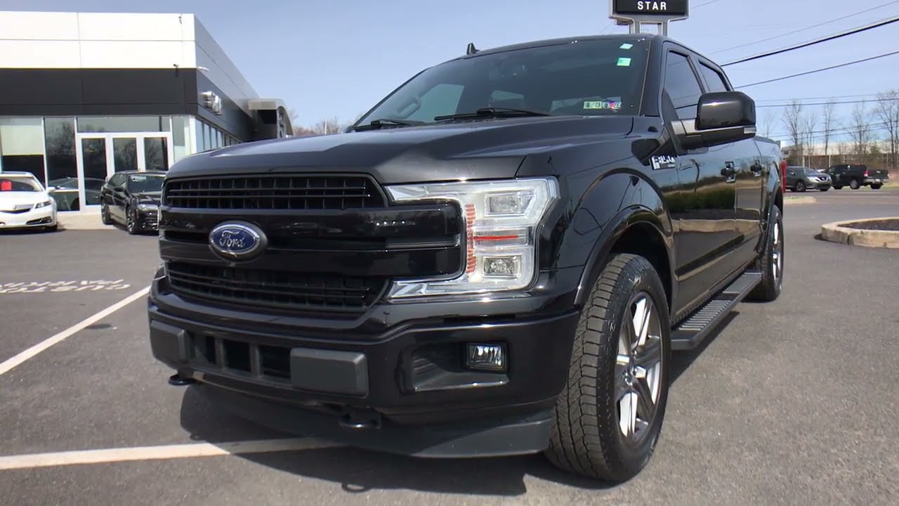 2020 Ford F-150 Lariat Black 3.5L V6 10-Speed Automatic 4D SuperCrew