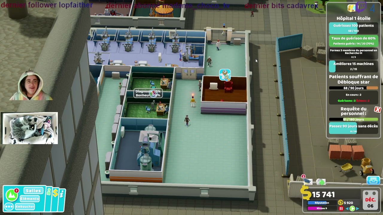 et un hopital de plus dans two point hospital