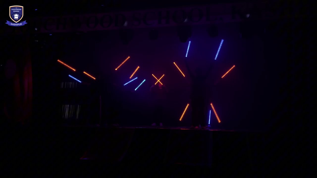 The LED Dance | Rangon Ka Abhimaan|Annual Function 2025|The Touchwood School