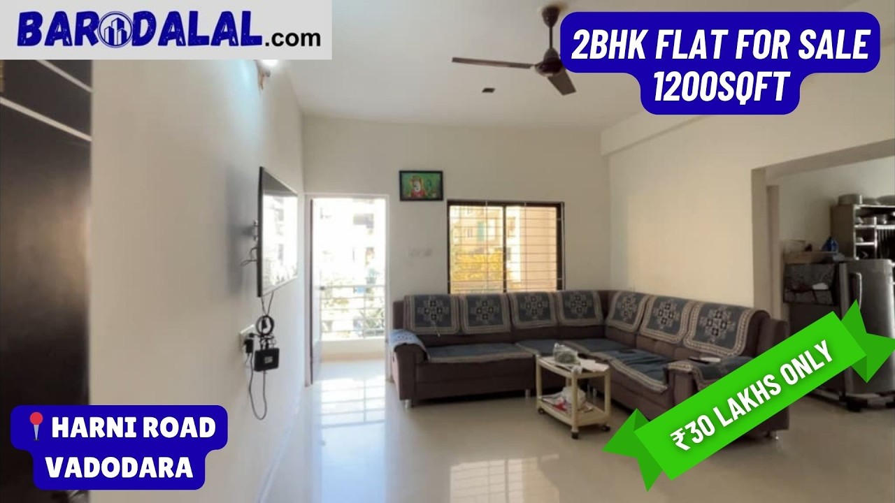 2bhk flat for sale in vadodara, harni road, siddharth square