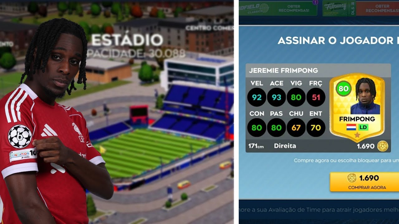DLS 26 | Modo Carreira Londres FC #16 ( Reformamos o Estádio )