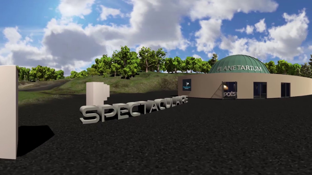 Planétarium de Bretagne, immersion dans le temps et l’espace – Vidéo à 360°
