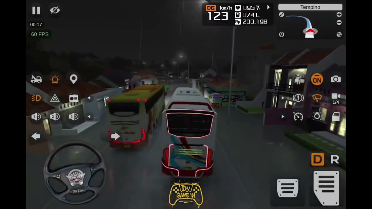 GAME BUS ‼️ Padang - Palembang  Part 6 #bussid #bussimulatorindonesia #busoleng #bus