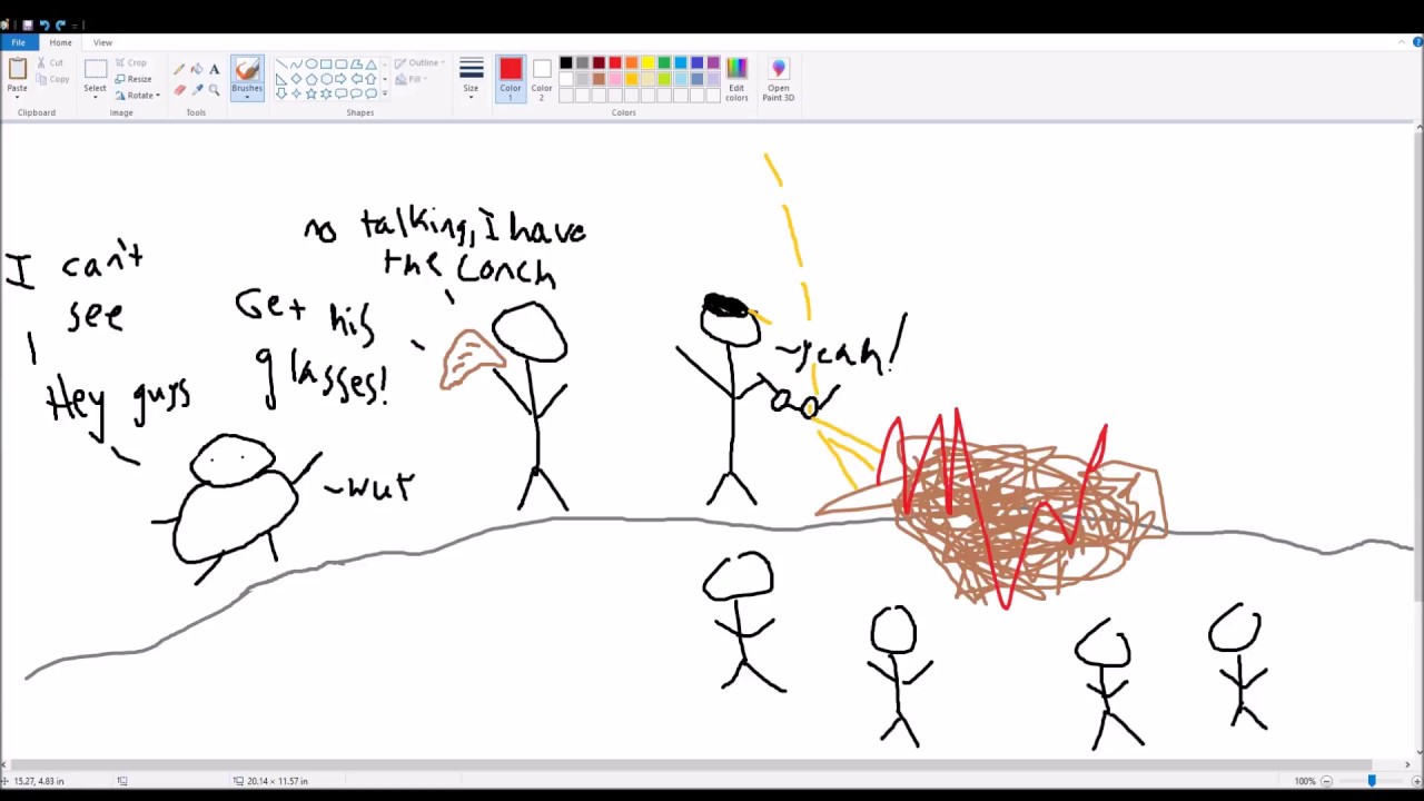 A Brief Summary of Lord of the Flies: Chapter 2: Fire on the Mountain For Students