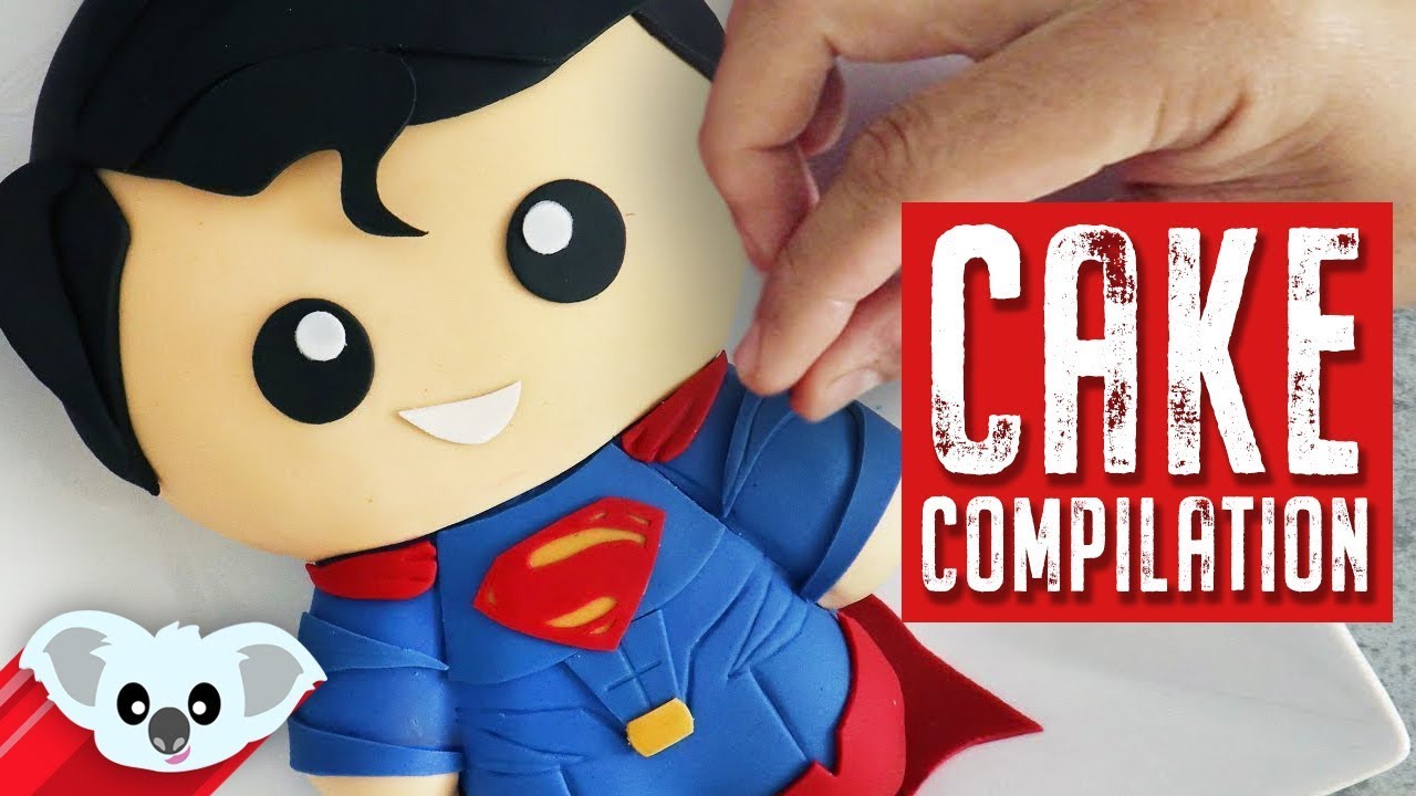 AMAZING Justice League CAKE Compilation  | Batman, Wonder Woman, Superman, Flash, Cyborg & Aquaman