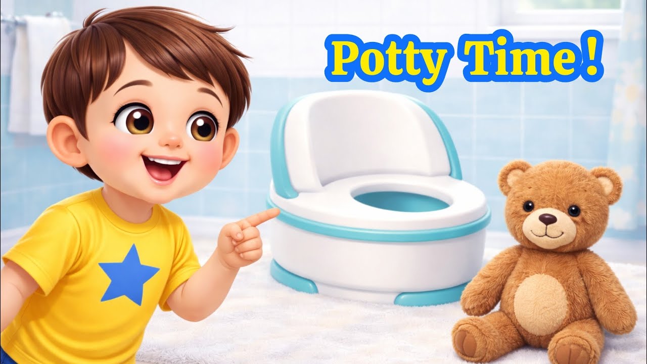 Potty Training Song for Toddlers | Potty Time Rhyme | Toilet Training with Timo