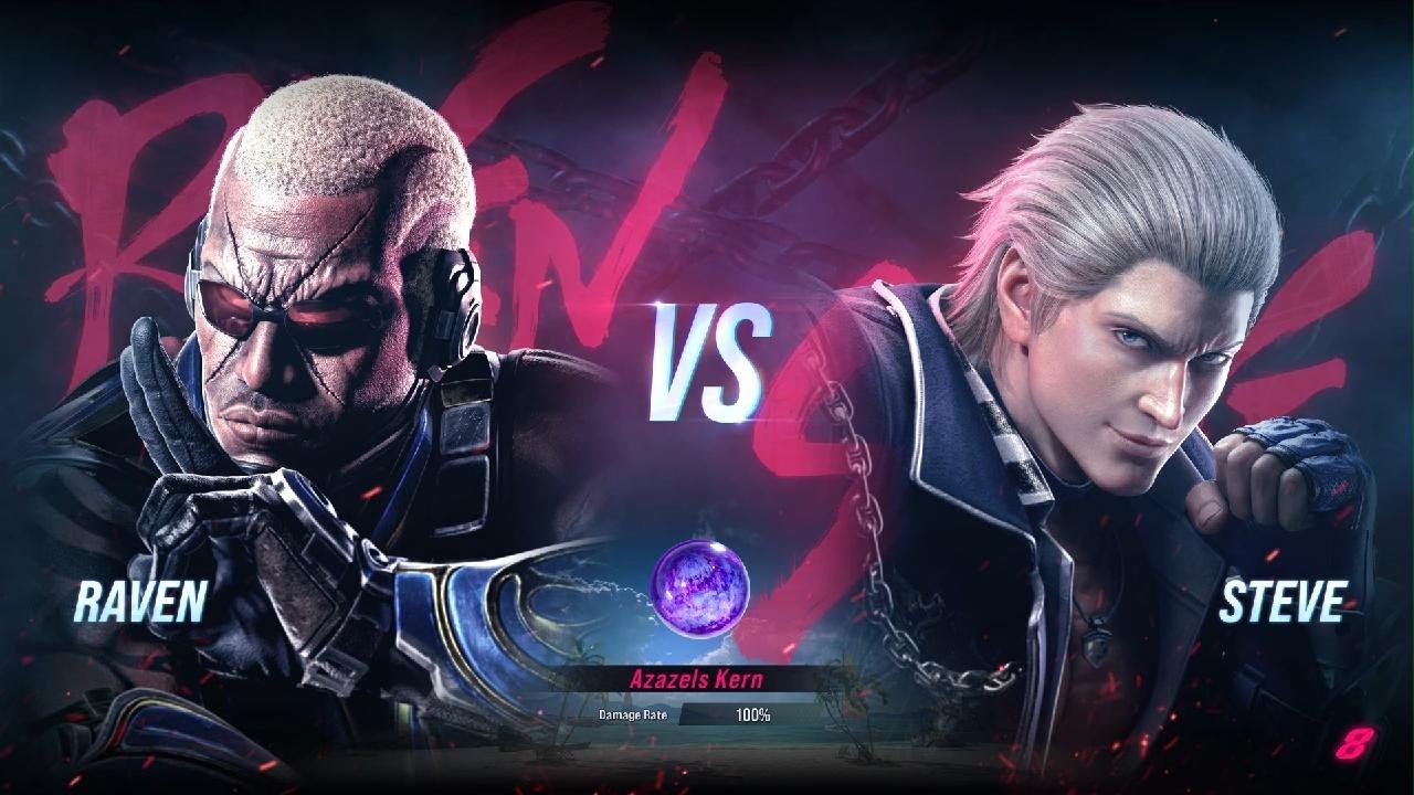TEKKEN8 Raven Vs Steve Tekken Ball Mode Gameplay