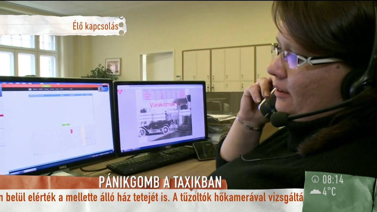 Így működik a taxis pánikgomb - 2015.12.10. - tv2.hu/mokka